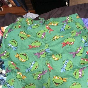 Teenage Mutant Ninja Turtles Green Lounge Pants
